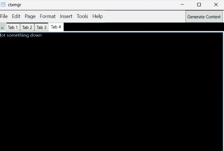 Insert predefined text